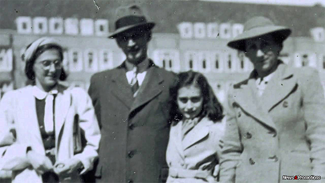 Anne Frank and her family get discovered