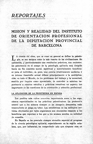 Institut d´Orientació Professional de Barcelona