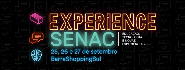 Participação no Senac Experience