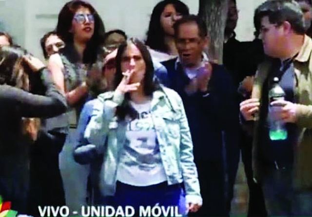 La ministra Montaño y la diputada Silva agitan arremetida contra manifestantes
