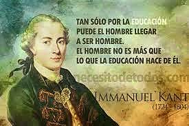 Concepto de Emanuel Kant sobre pedagogía