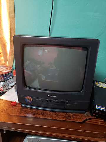 El primer televisor en la familia