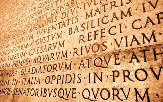 Latin Language Altered