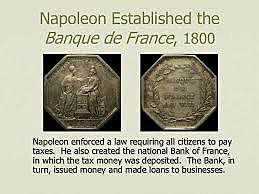 Napoleon Establishes Bank of France