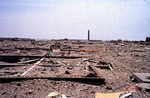 Okushiri Island, Japan Tsunami