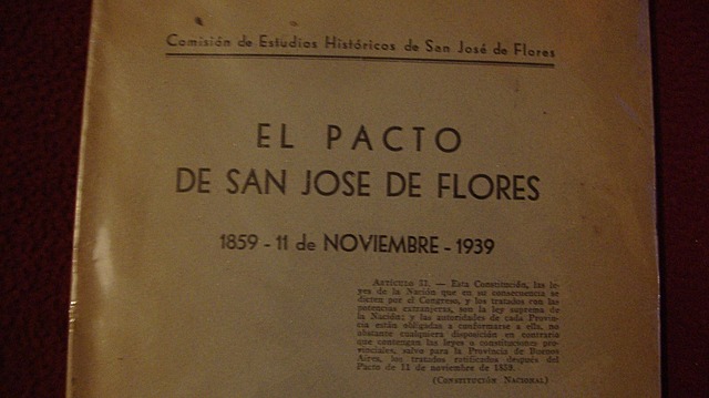pacto san jose de flores