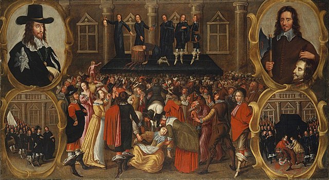 King Charles I Executed (English Civil War)