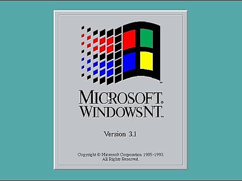 Windows NT 3.1