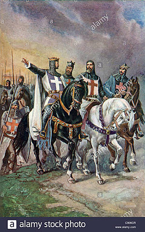 Joins the third Crusade