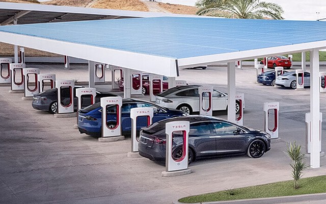 Tesla motors released the new Supercharger