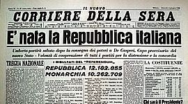 Timeline: ITALIA DESDE 1945 HASTA HOY