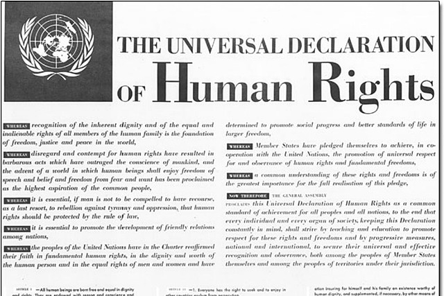 The Universal Declaration of Human Rights