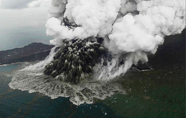 Krakatoa Volcano Explosion