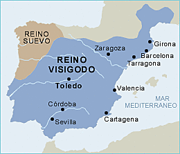 Unificación del Reino Visigodo (Leovigildo)