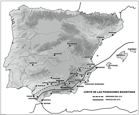 Expulsión de los Bizantinos de la Península