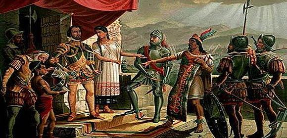 Arresto De Moctezuma En Su Propio Palacio.