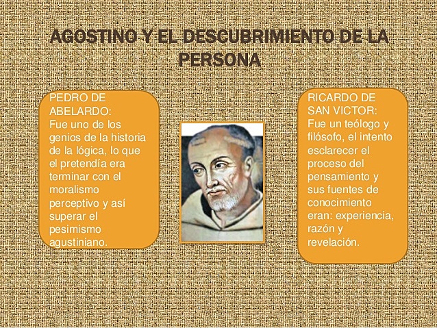 Agostino y el ´´descubrimiento´´ de la persona