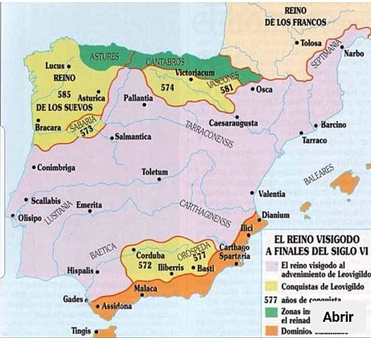 La consolidación de la monarquía visigoda