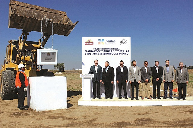 Construcción de la 3er planta de tortillas y tostadas Mission en México
