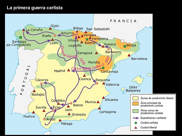 Expediciones Carlistas de Miguel Gómez