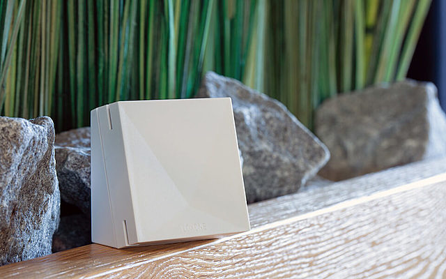 AIR sensor de bienestar en el interior del hogar .