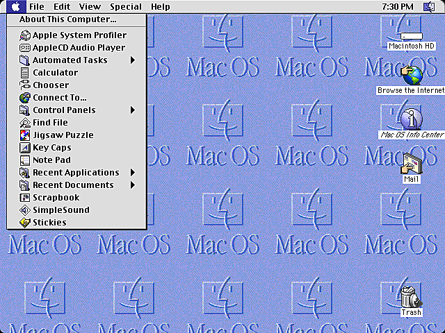 1997 - MAC OS System 8