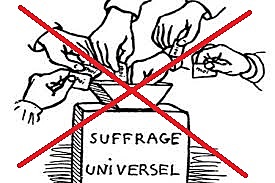Eliminación del sufragio universal