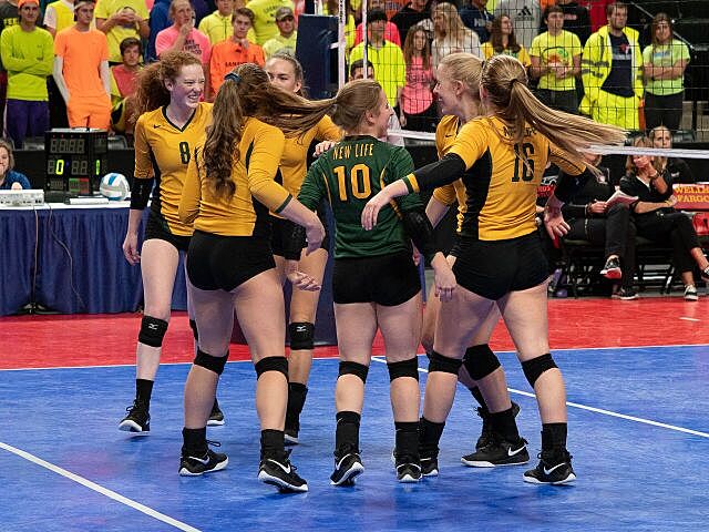 state volleyball & track