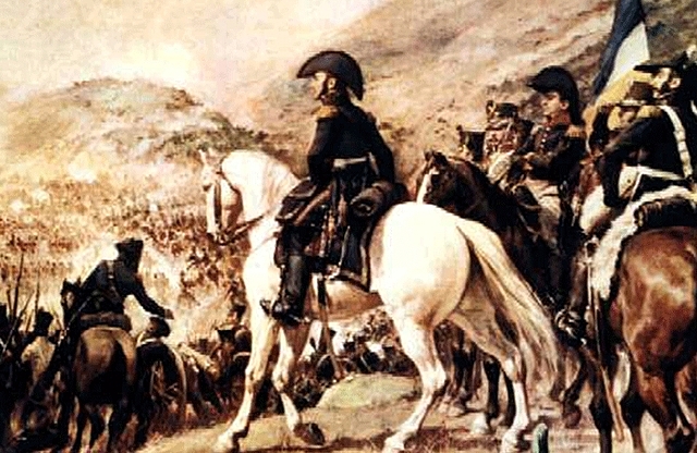 Combate de San Lorenzo.