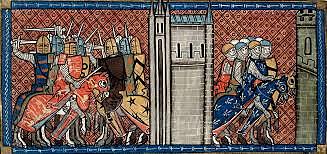 John was created Duke of Normandy at Rouen.