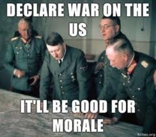 Hitler vs. the U.S.