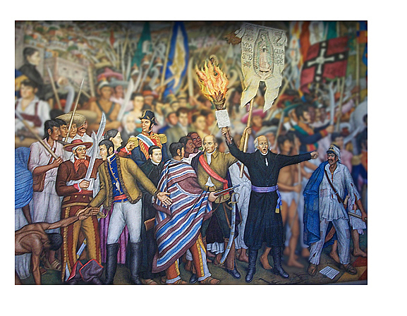 Inicio de la Guerra por la Independencia.