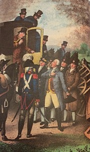 Kongefamilien prøver å rømme