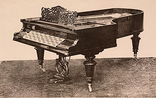 Piano automático.