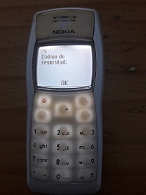 Celular utilizado por primera vez