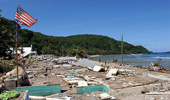 Samoa Earthquake, Samoan Island