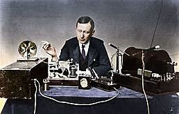 Guglielmo Marconi invents the radio