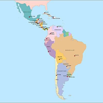 Timeline: Latijns Amerika