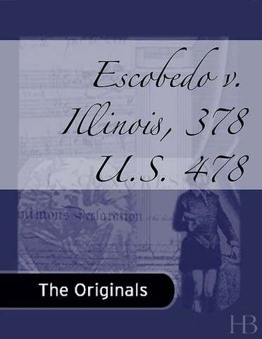 Escobedo v. Illinois, 1964