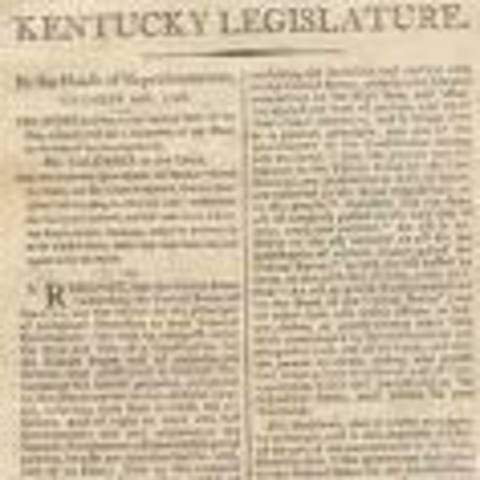 Kentucky Resolutions