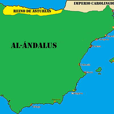 Timeline: LA EVOLUCIÓN POLÍTICA DE AL-ÁNDALUS