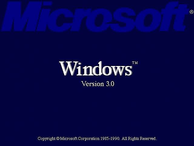 Llega Windows 3.0