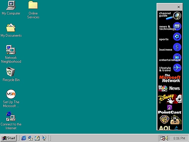 Bienvenido Windows 98