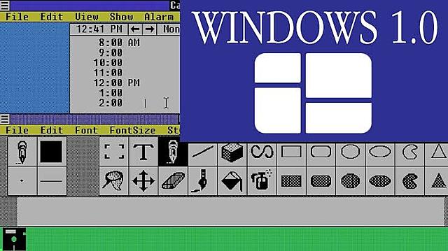 Microsoft lanza al mercado Windows 1.0