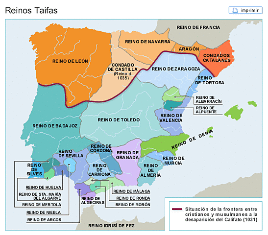 Reinos  de taifas