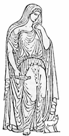 The Greek army was held up at Aulis