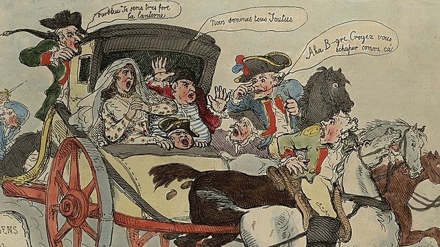 Fuite du roi et arrestation à Varennes