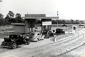 The opening of the Pennsylvania Turnpike