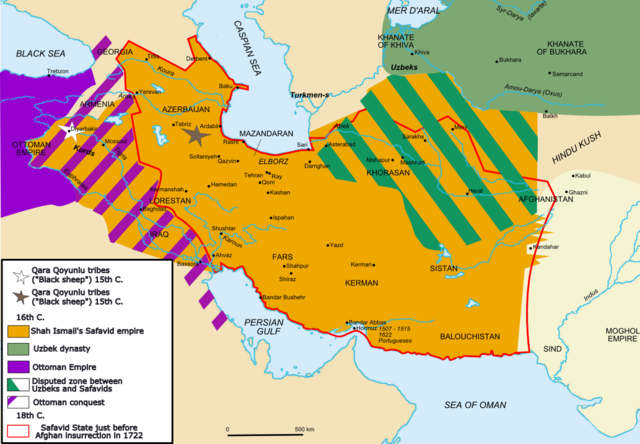 Start of Safavid Empire