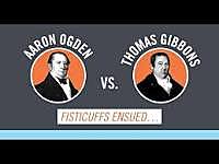 Supreme Court issues Gibbons v. Ogden